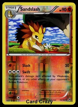 Sandslash 76/162 Reverse Holo - XY - BREAKthrough Pokemon Card [Near Mint] - Image 1