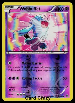 Wobbuffet 67/162 Reverse Holo - XY - BREAKthrough Pokemon Card [Near Mint] - Image 1