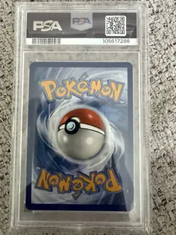 Pokemon TCG Bulbasaur Stellar Crown Illustration Holo Card 143/142 PSA 9 - Image 2