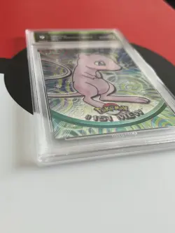 Mew Topps Chrome DEG 9 MINT Pokemon card #151 Series 2 PSA 2000 movie TV GREAT - Image 5