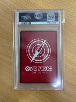 Monkey.D.Luffy Errata (OP01-003 L) PSA 10 - One Piece Card Game - Image 2