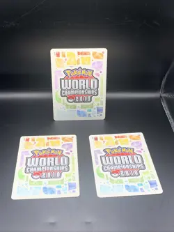 POKEMON WORLD CHAMPIONSHIPS 2010 CARDS ( 3 ) Gardevoir, Duskull And Baltoy - Image 5
