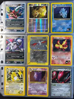 Lot of 90 ALL HOLO Vintage Pokemon Card Binder Collection - Image 4