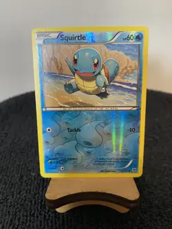 Squirtle 24/135 Reverse Holo Plasma Storm Pokemon Card LP+/NM- - Image 3