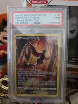 Galarian Articuno SWSH282 PSA 9 Holo Sword & Shield Promo Card - Image 1