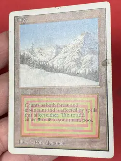 ***Unlimited Taiga (Surface Dirt)*** MTG Unlimited Magic Kid Icarus - Image 3