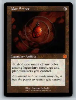 Mox Amber The Brothers' War: Retro Frame Artifacts Regular - Image 1