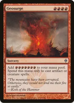 1 x Geosurge - New Phyrexia - LP - MTG - Image 1