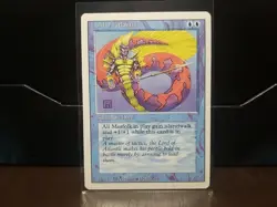 MTG 3rd Edition Revised Lord of Atlantis Rare Magic the Gathering MP HP - Image 1