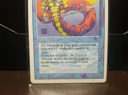 MTG 3rd Edition Revised Lord of Atlantis Rare Magic the Gathering MP HP - Image 3