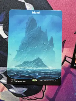 MTG Island Unstable Regular NM - Image 1