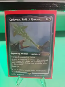 Caduceus, Staff of Hermes (Foil Etched) Universes Beyond: Assassin's Creed Foil - Image 1