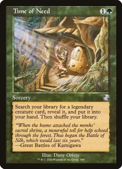 Time of Need Retro Frame Time Spiral Remastered NM MTG - Image 1