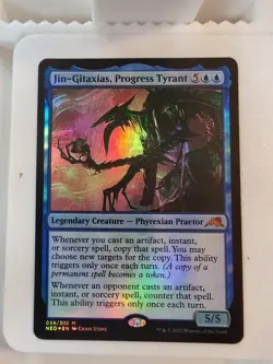 Jin-Gitaxias, Progress Tyrant Kamigawa: Neon Dynasty Foil MTG - Image 1