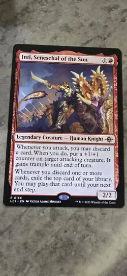 Inti, Seneschal of the Sun The Lost Caverns of Ixalan Regular - Image 1