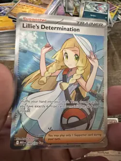Pokemon TCG Mega Evolution Lillie’s Determination Full Art Lot - Image 3