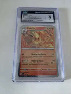Flareon Black Star Promo I67 CGC 10 | Pokemon Evolutions Prismatic Holo - Image 1