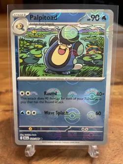 Pokemon TCG - Palpitoad - 020/086 - Poke Ball Pattern SV: Black Bolt - Image 1