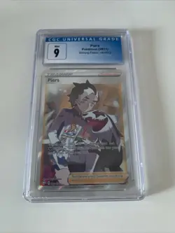 Piers Shining Fates 069/072 Pokemon CGC 9 GEM MINT Full Art Trainer - Image 1