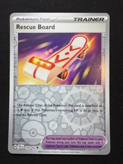 Rescue Board 159/162 Reverse Holo LP-NM - Pokemon TCG S&V Temporal Forces TEF - Image 1