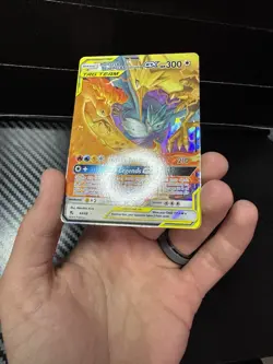 Moltres & Zapdos & Articuno GX 44/68 Hidden Fates Holo Tag Team Pokemon TCG NM - Image 4
