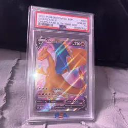 2020 Pokemon Champion's Path ETB Promo Charizard V SWSH050 - PSA 10 GEM MINT - Image 1