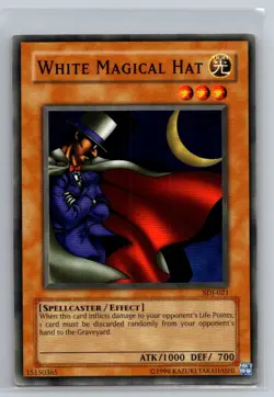 Starter Deck: Joey #SDJ-021 White Magical Hat - VG - Image 1