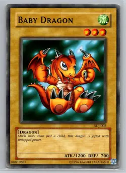 Starter Deck: Joey #SDJ-003 Baby Dragon - VG - Image 1