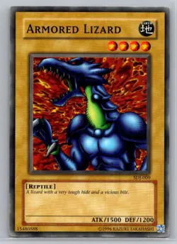 Starter Deck: Joey #SDJ-009 Armored Lizard - VG - Image 1