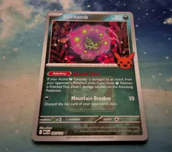 Spiritomb 087/132 Mega Evolutions Play! Promo Event Pokemon Card - Image 1