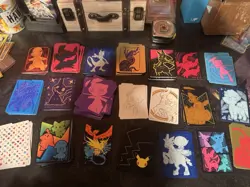 Pokemon Etb Card Divider Lot Of 148 It’s Of Various Sets Mewtwo Eevee Mew - Image 1