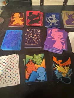 Pokemon Etb Card Divider Lot Of 148 It’s Of Various Sets Mewtwo Eevee Mew - Image 2
