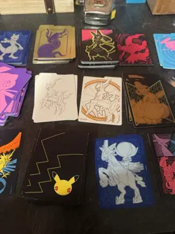 Pokemon Etb Card Divider Lot Of 148 It’s Of Various Sets Mewtwo Eevee Mew - Image 3