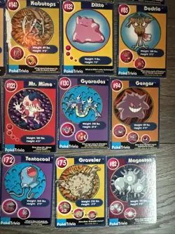 Lot of 34 Pokemon Poke Trivia Burger King Cards 1999 - Image 4