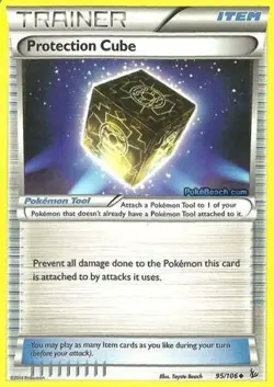Protection Cube 95/106 - Pokemon XY Flashfire Uncommon Trainer Card - Image 1