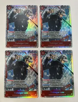 One Piece PRB02 Trafalgar Law English Playset PRB02-002 4 Card Set Best Vol.2 - Image 1
