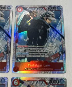 One Piece PRB02 Trafalgar Law English Playset PRB02-002 4 Card Set Best Vol.2 - Image 3