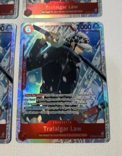 One Piece PRB02 Trafalgar Law English Playset PRB02-002 4 Card Set Best Vol.2 - Image 4