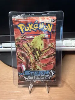 XY Steam Siege Booster Pack - 10 Cards - SEALED! - Image 1