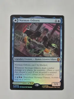 Norman Osborn / Green Goblin Marvel's MTG Card Spider-Man (FOIL) NM - Image 1