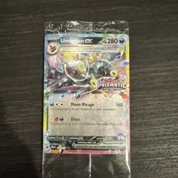 Umbreon EX Prismatic Evolutions Sealed/STAMPED Surprise Box Promo Card #060/131! - Image 1