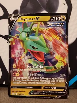 Rayquaza V SWSH147 SWSH: Sword & Shield Promo Cards Holo - Image 1