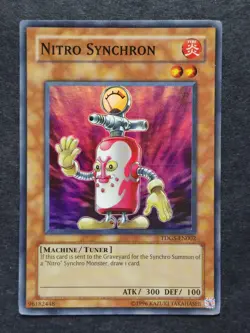Nitro Synchron Super Rare Yu-Gi-Oh Trading Card - Image 3