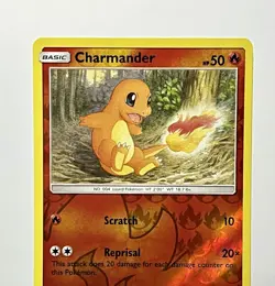 Charmander 11/181 (LP) Reverse Holo Sun & Moon: Team Up 2018 Pokemon Card - Image 3