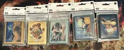 Pokemon x Van Gogh Museum Card Sleeves Snorlax, Eevee, Smeargle Pokemon Center - Image 1