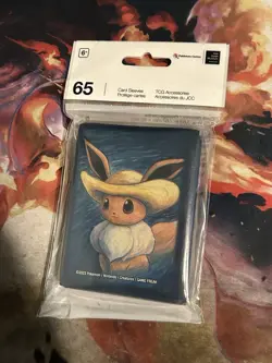 Pokemon x Van Gogh Museum Card Sleeves Snorlax, Eevee, Smeargle Pokemon Center - Image 2
