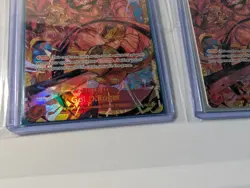 One Piece TCG Gol D Roger SEC OP09-118 Emperors in the New World NM -3 cards - Image 2