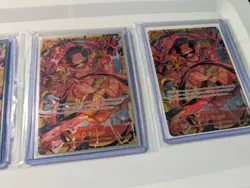 One Piece TCG Gol D Roger SEC OP09-118 Emperors in the New World NM -3 cards - Image 3
