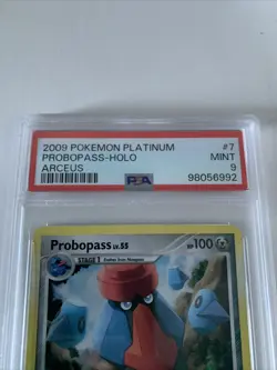 Probopass 7/99 Holo Arceus Series PSA 9 | Light Play Vintage Pokemon Card - Image 4