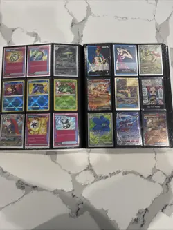 Pokemon Card Collection w/binder - Image 4